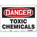 Safety Sign 10 in x 14 in Polyethylene