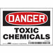 Safety Sign 3.5in x 5in Vinyl