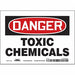 Safety Sign 5 inx7 in Vinyl