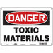Safety Sign 10 in x 14 in Aluminum