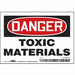 Safety Sign 3.5in x 5in Vinyl
