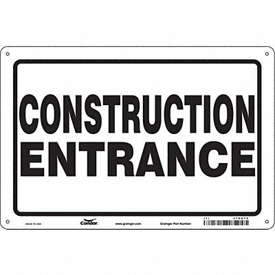 Safety Sign 24 in x 36 in Polyethylene