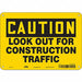 Safety Sign 7 in x 10 in Aluminum