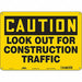 Safety Sign 10 inx14 in Aluminum