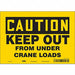 Safety Sign 7 inx10 in Vinyl