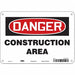 Safety Sign 7 in x 10 in Polyethylene