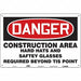 Safety Sign 24 in x 36 in Aluminum