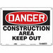 Safety Sign 10 inx14 in Aluminum