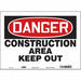 Safety Sign 10 inx14 in Vinyl