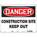 Safety Sign 18 inx24 in Aluminum