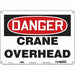 Safety Sign 10 inx14 in Polyethylene