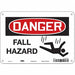 J8678 Safety Sign 7 in x 10 in Aluminum