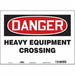 J8679 Safety Sign 10 inx14 in Vinyl