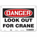 Safety Sign 7 in x 10 in Aluminum