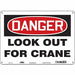 Safety Sign 10 in x 14 in Aluminum
