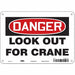 Safety Sign 7 in x 10 in Polyethylene