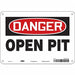 Safety Sign 7 in x 10 in Aluminum