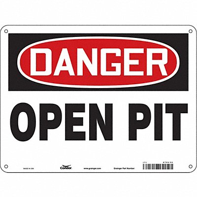 Safety Sign 18 inx24 in Aluminum
