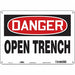 Safety Sign 10 inx14 in Aluminum