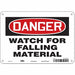 Safety Sign 7 in x 10 in Polyethylene