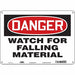 Safety Sign 10 in x 14 in Polyethylene