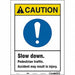 Safety Sign 14 inx10 in Vinyl