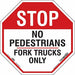 Safety Sign 24 inx24 in Vinyl