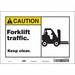 Safety Sign 7 in x 10 in Vinyl