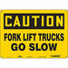 Safety Sign 10 in x 14 in Aluminum