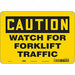Safety Sign 7 in x 10 in Aluminum