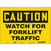 Safety Sign 10 inx14 in Vinyl