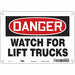 Safety Sign 7 in x 10 in Aluminum