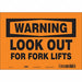 Safety Sign 7 in x 10 in Vinyl