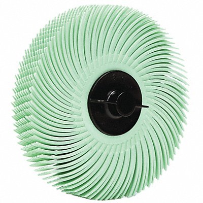 Radial Bristle Disc 3  Dia Arbor Hole