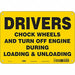 Safety Sign 7 inx10 in Vinyl