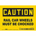 Safety Sign 3.5in x 5in Vinyl
