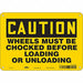 Safety Sign 7 in x 10 in Aluminum