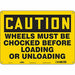 Safety Sign 10 in x 14 in Polyethylene