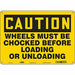 Safety Sign 10 in x 14 in Vinyl
