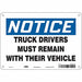 Safety Sign 7 in x 10 in Vinyl
