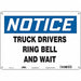 Safety Sign 10 inx14 in Aluminum