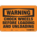 Safety Sign 7 in x 10 in Polyethylene