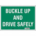 Safety Sign 14 inx20 in Polyethylene