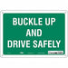 Safety Sign 7 inx10 in Vinyl