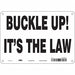 Safety Sign 7 inx10 in Polyethylene