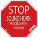 Safety Sign 18 inx18 in Polyethylene
