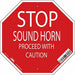 Safety Sign 18 inx18 in Vinyl