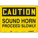 Safety Sign 10 inx14 in Polyethylene