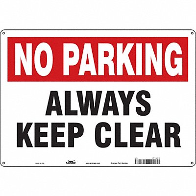 Safety Sign 14 inx20 in Aluminum