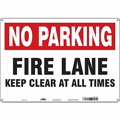 Safety Sign 14 inx20 in Aluminum